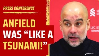 Liverpool 11 Man City  Pep Guardiola Press Conference [upl. by Oderfliw]