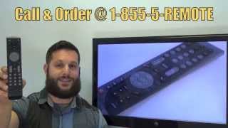 JVC RMTJR01 LED TV Remote PN 098003060012  wwwReplacementRemotescom [upl. by Richmal]