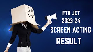 FTII Exam Result ANNOUNCED  Cinema Bandhu [upl. by Anaeda]