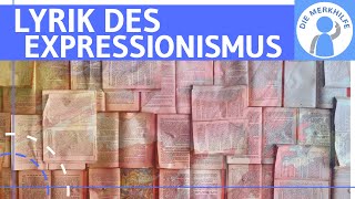 Lyrik des Expressionismus einfach erklärt  Geschichte Hintergrund Themen Merkmale amp Vertreter [upl. by Bornie497]