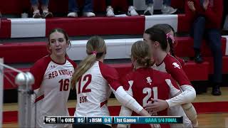 6 Orono vs 3 BenildeSt Margarets 5AAA Quarter Final Volleyball Oct 23 2024 [upl. by Norrat]