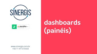 como usar mondaycom  dashboards painéis [upl. by Ronnholm]