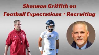 Shannon Griffith on Indiana Football Expectations  Recruiting [upl. by Zsuedat]