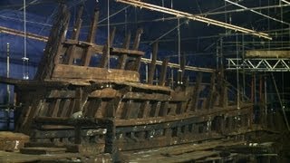 Treasures from Englands Mary Rose ship resurface [upl. by Ettelimay]