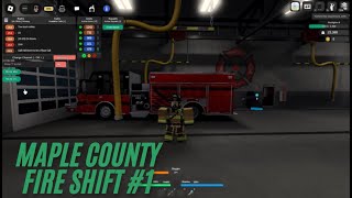 Maple County Fire Shift Episode 1 [upl. by Notlew]