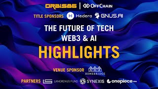 Orbis86  Future of Tech Web3 x AI sftechweek  Highlights [upl. by Nelson5]