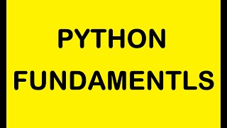 Python Fundamentals  Class 11  Informatics Practices [upl. by Ahsinawt]