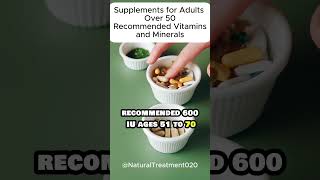 Supplements for Older Adults short vitamins supplements [upl. by Latsyrcal]