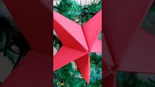 CHRISTMAS STAR MAKING⭐ PAPER STAR [upl. by Middle]