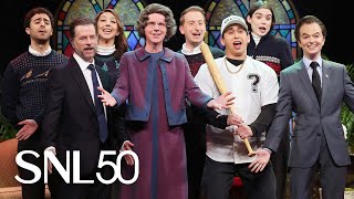 Church Chat 2024 Cold Open  SNL [upl. by Isaak475]