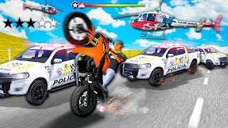 DEI FUGA DA NOVA POLICIA a MAIOR FUGA Moto Wheelie 3D [upl. by Ambur]