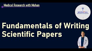 Fundamentals of Writing Scientific papers [upl. by Eibbed]