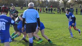 29 October 2017  York 5 v 35 Pontefract u14s [upl. by Llekim]