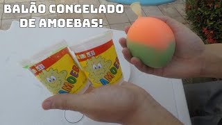 CONGELEI UM BALÃO CHEIO DE AMOEBAS [upl. by Saibot442]