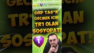 SIRF BENIMLE DALGA GEÇEBİLMEK İÇİN TR1 OLAN SOSYOPAT clashofclans [upl. by Htebzile]