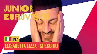 JUNIOR EUROVISION 2021 🇮🇹 ITALY REACTION  ELISABETTA LIZZA  SPECCHIO 🤯 ANOTHER ITALIAN WINNER 🤯 [upl. by Edieh703]