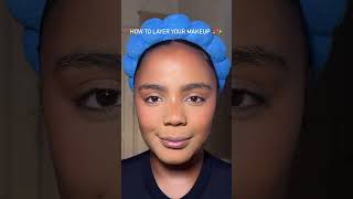 How to layer your makeup makeup makeuptutorial [upl. by Edy]