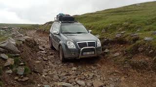 Ssangyong Rexton II offroad [upl. by Laikeze]