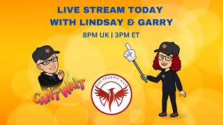 Day 108 Live with Lindsay amp Garry  8PM UK  3PM ET [upl. by Forrest]