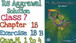 Rotational Symmetry  Class 7 Exercise 18B Question 14  Rs Aggarwal  mdsirmaths [upl. by Lamphere]