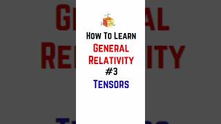 How To Learn Tensor Calculus  Tensors For General Relativity  Tensor Calculus for Physics shorts [upl. by Kella]