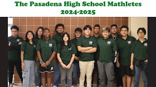 The Pasadena High School Mathletes 20242025 Edition [upl. by Ellennaj844]