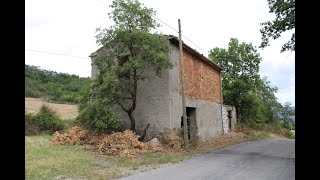 Detached ruin of 150sqm with 1000sqm of land valley views 25km to town peaceful relaxing [upl. by Sid]