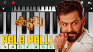 Pala Palli Thirupalli  Piano Tutorial  Kaduva [upl. by Plantagenet]