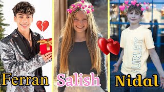 King Ferran Vs Salish Matter Vs Nidal Couple Wonder Comparison 2024 IKcreationI [upl. by Nerrad]