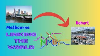 Nimby Rails Linking The World Episode 9 Melbourne to Hobart [upl. by Ehtnax]