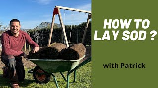 How to Lay Sod  A Complete Guide for a Perfect Lawn [upl. by Palocz]