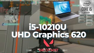 Intel Core i510210U \ UHD Graphics 620 \ Valorant 768p low settings 8GB RAM [upl. by Atteuqcaj101]