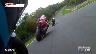 2024 Bennetts British Superbikes Round 11  Brands Hatch  Race 3 onboard highlights  The finale [upl. by Wehner]