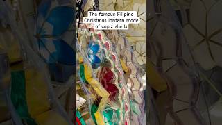 Filipino Capiz Christmas Lantern shorts  lantern decor viral trending youtubeshorts parol [upl. by Culver189]