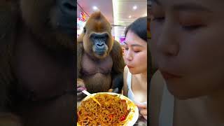 Hey Let’s eat fried noodles OMAMA The food on the tip of the tongue ai [upl. by Noxaj]