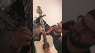 Radicamos en south central  Requinto Cover fuerzaregida takamine corridos 12stringguitar like [upl. by Faubion]