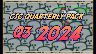 CSC Quarterly Pack  3rd Quarter 2024 Discomfort Zone FULL DIFFICULTY [upl. by Claretta266]