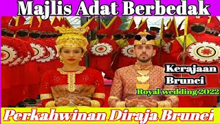 Full Moment Istiadat Pengantin Diraja kerajaan Brunei Darussalam Majlis Berbedak [upl. by Nnyllaf]