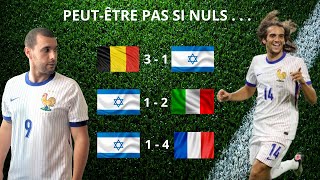 ISRAEL FRANCE  1  4 POUR LES BLEUS CEST MIEUX QUE LITALIE ET MIEUX QUE LA BELGIQUE [upl. by Andeee]