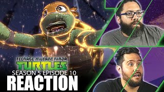 Teenage Mutant Ninja Turtles 5x10  quotWhen World Collide Part 1quot REACTION [upl. by Hillhouse]