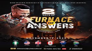 2 DAYS OF FURNACE OF ANSWERS DAY 1  NSPPD  13TH NOVEMBER 2023 [upl. by Dis]