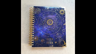 Gold Foiling Hardcover Spiral planner [upl. by Vine]