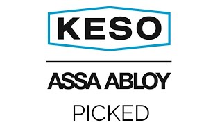 066 KESO Assa Abloy Picked lockpicking [upl. by Bev]