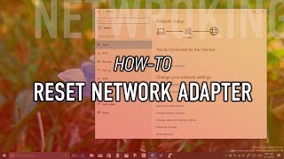 How to reset WiFi or Ethernet network adapter on Windows 10 to fix any issue [upl. by Henrietta]