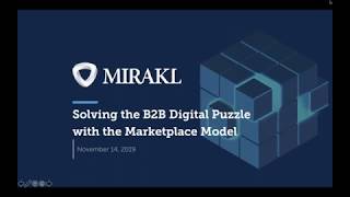 Solving the B2B Digital Puzzle with the Marketplace Model [upl. by Eulau978]