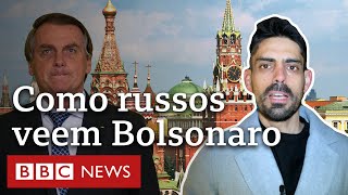 Como visita de Bolsonaro a Putin é vista na Rússia [upl. by Llesram439]