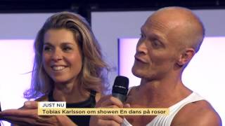 Smakprov på dansaren Tobias Karlsson nya dansshow quotEn dans på rosorquot  Nyhetsmorgon TV4 [upl. by Oahc623]