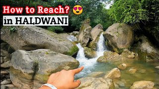 Hidden WATERFALL in Haldwani 😍  Best Place to Visit for Outing  NEAR RANIBAGH [upl. by Wichern]