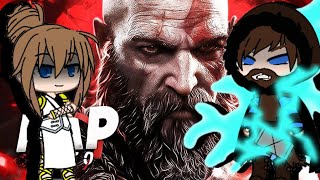 DEUSES GOWREAGINDO AO RAP DO KRATOS GOD OF WAR FANTASMA DE ESPARTA KAITO PARTE 2Gacha life [upl. by Sokul]