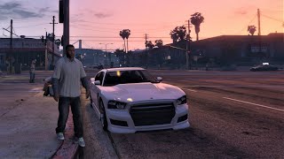 Franklin Drive Bravado Buffalo S Sports Car  GTA 5 [upl. by Gitlow957]